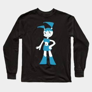 Robot Teenager Long Sleeve T-Shirt